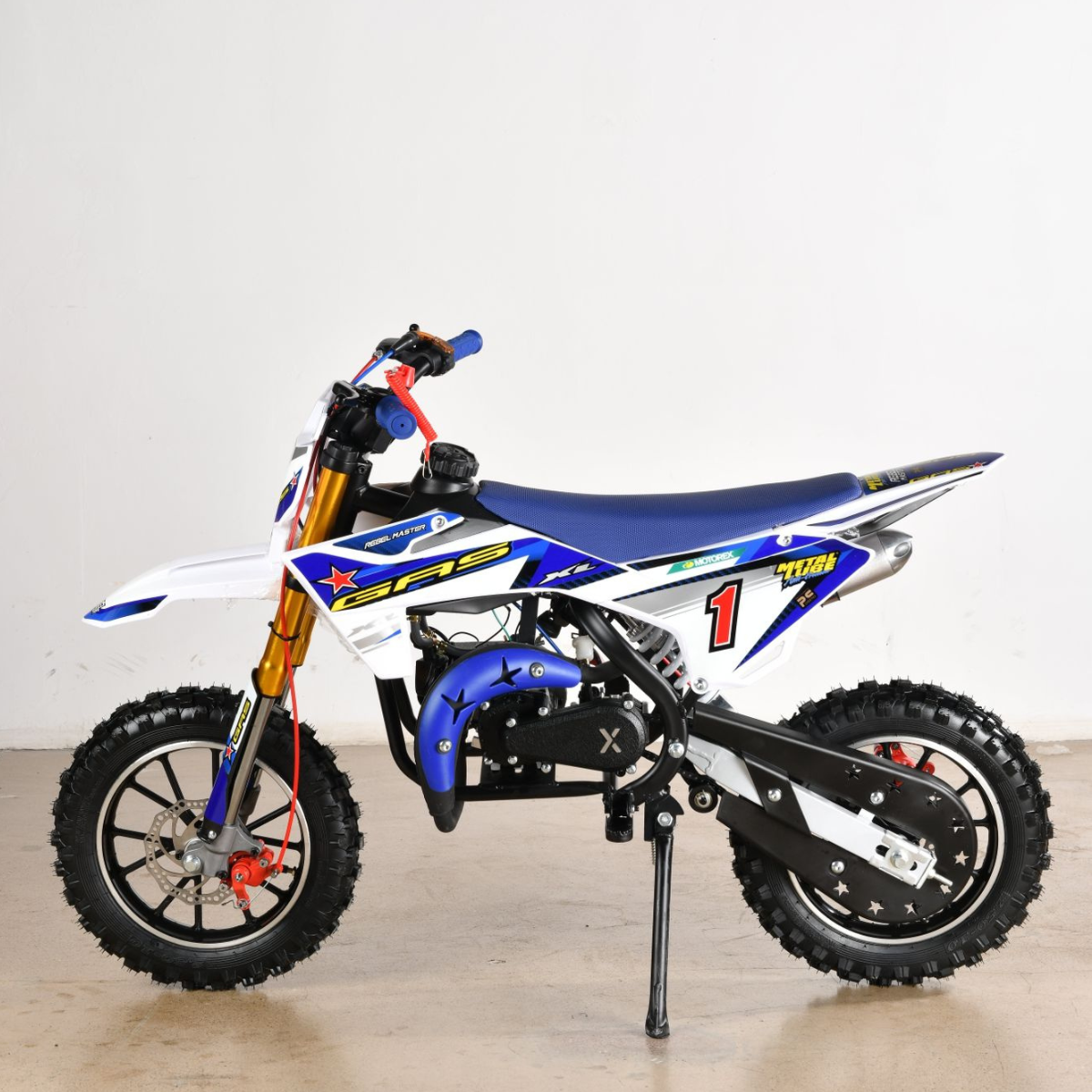 Mini moto cross Rebel Master Gas 50